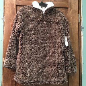 Plush pullover NWT